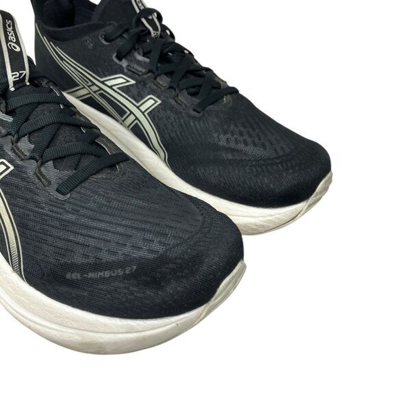 ASICS‎ Sneakers Mens 8 Black Gel Nimbus 24 Running Sneakers Lightweight 1011B958 main image 7